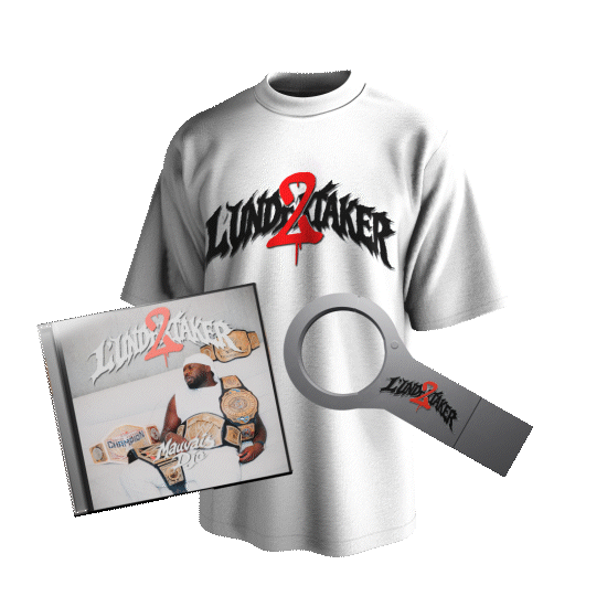 PACK CD + CLÉ USB + T-SHIRT BLANC "L'UNDERTAKER 2" (Inclus le single "4" en exclusivité USB)